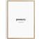 Postery Picture Wood Orange Photo Frame 30x40cm