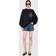 Anine Bing Women's Miles Letterman Oversized Sweatshirt Black