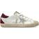 GOLDEN GOOSE Super-Star W - White/Bordeaux/Silver