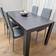 Kosy Koala Portland Dark Grey Dining Set 77x117cm 5pcs