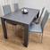 Kosy Koala Portland Dark Grey Dining Set 77x117cm 5pcs