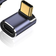 Nordic USB4-303 40Gbps 100W USB C - Angled USB C Adapter M-F
