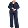 Eloquii The Ultimate Stretch One Button Work Blazer Plus Size - Maritime Blue