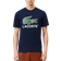 Lacoste Cotton Jersey Signature Print T-shirt - Midnight Blue