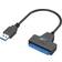 Nordic USB3-SATA 5Gbps USB A - SATA Adapter M-M