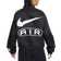 Nike Women's Air Oversized Woven Bomber Jacket - Black/White