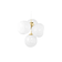 Tom Dixon Melt Opal/Gold Pendant Lamp ∅ 54.5cm