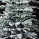 Shatchi Snow Covered Green Tips Bushy Artificial Plain Californian Pine Christmas Tree 182.9cm