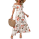 Shein Frenchy Summer Dress, Floral Dress, Split Long Dress