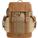 Coach Hudson Backpack In Colorblock Signature Canvas - Signature canvas/Gunmetal/Light Saddle Multi