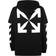 Off-White Monalisa Printing Hoodie - Black