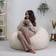 ICON Luxury Fluffy Natural Bean Bag