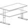 Hammerbacher Kaiserkraft Oak Skrivbord 80x180cm