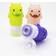 Yumbox Silicone Condiment Squeeze Bottles Funny Monsters 3-pack