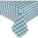 Homescapes Gingham Tablecloth Blue (228x137cm)