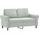 vidaXL Accent Light Gray Sofa 59.8"