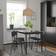 IKEA SANDSBERG/ÖSTANÖ Black/Dark Grey Köksstol 75cm 5st