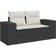 vidaXL 3269366 Loungesæt, 1 borde inkl. 9 sofaer