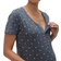 Mamalicious Maternity Nightwear Set Grau/Stormy Weather