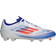 adidas F50 League MG Soccer Cleats - Cloud White/Solar Red/Lucid Blue