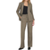 Only Loose Fit Mid Waist Pants - Grade/Walnut