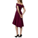 Shein Anewsta Off Shoulder Foldover Front Dress
