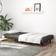 Homie Synthetic Leather Grey Sofa 200cm 2 personers