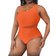 Shein Swim Curve Plus Summer Beach Contrast Mesh One Piece Swimsuit, Bathing Suit