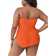 Shein Swim Curve Plus Summer Beach Contrast Mesh One Piece Swimsuit, Bathing Suit