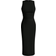 Shein EZwear Solid Ruched Waist Tank Dress