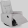 Christopher Knight Home Woodglen Contemporary Glider Swivel Recliner Light Gray Armchair 39"