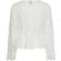 Pieces Armorine Cotton Long Sleeved Top - Cloud Dancer