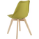 Habitat Jerry Yellow Kitchen Chair 84cm 2pcs