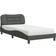 vidaXL Fabric Sengeramme 100x200cm