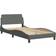 vidaXL Fabric Sengeramme 100x200cm