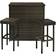 Crosley Palm Harbor Outdoor Bar Set, 1 Table incl. 2 Chairs