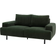 Habitat Julien Dark Green Sofa 180cm 2 Seater