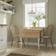 IKEA DANDERYD SKOGSTA White /Oak Bordsgrupp 63x134cm