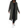 Brave Soul Detachable Hood Double Breasted Longline Trench Coat - Khaki