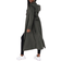 Brave Soul Detachable Hood Double Breasted Longline Trench Coat - Khaki