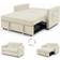 Gynsseh Simplie Fun Loveseats S3-Beige Sofa 54.5" 2 Seater