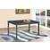 7 Star Furniture Marble Effect Charcoal Grey Dining Set 76x123cm 5pcs