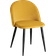 Sklum Kana Mustard/Black Kitchen Chair 78cm