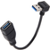 Nordic USB3-103 5Gbps USB A 3.1 - USB A 3.0 Angled Adapter M-F