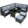 Brayden Studio Abdulrehman Lounge-Set, 1 Tisch einschl. 3 Sofas