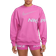 Nike Dri-FIT Get Fit Women's French Terry Graphic Sweatshirt - Active Fuchsia/Cosmic Fuchsia/Ocean Bliss