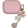 Shein Summer Pink Flowers Decor Case Compatible With Airpods