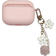 Shein Summer Pink Flowers Decor Case Compatible With Airpods