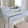 Carme Home Sophia Grey Dressing Table 40x80cm 2pcs