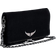 Zadig & Voltaire Rock Suede Clutch - Black